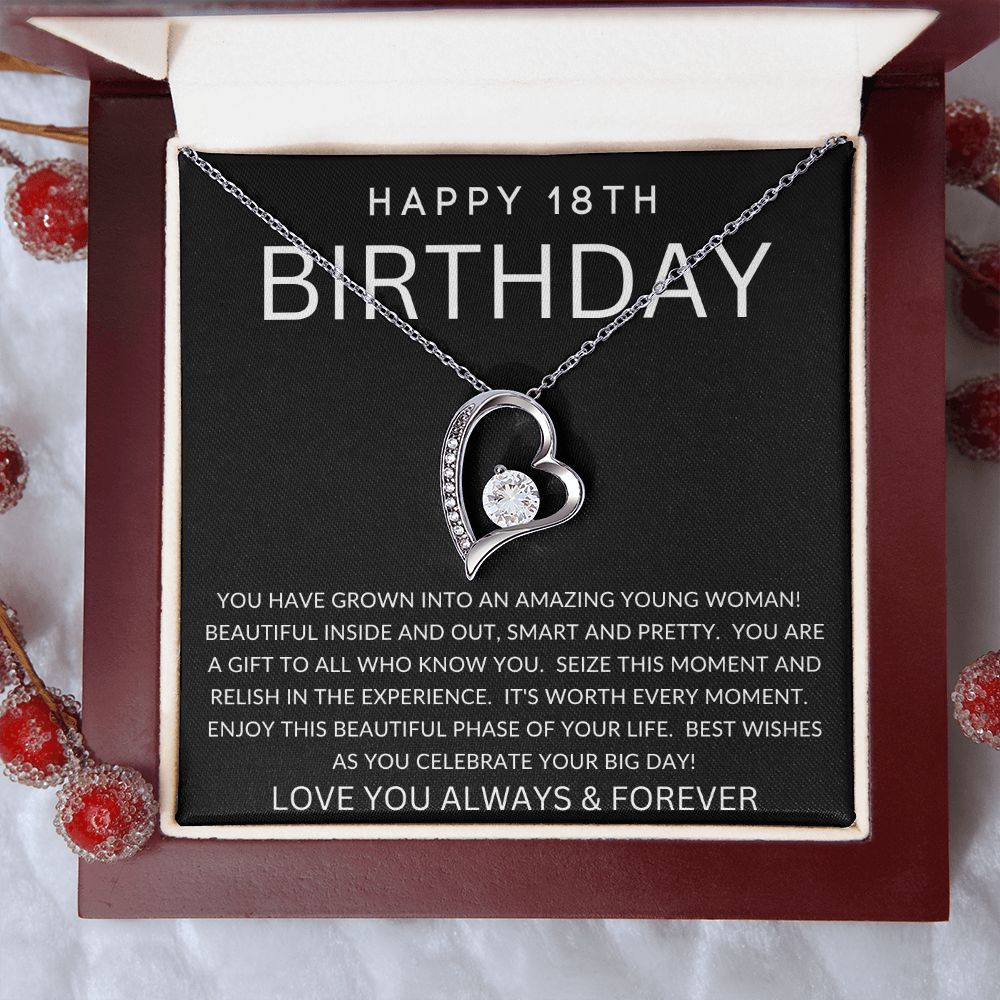 Happy 18th Birthday | Forever Love Necklace