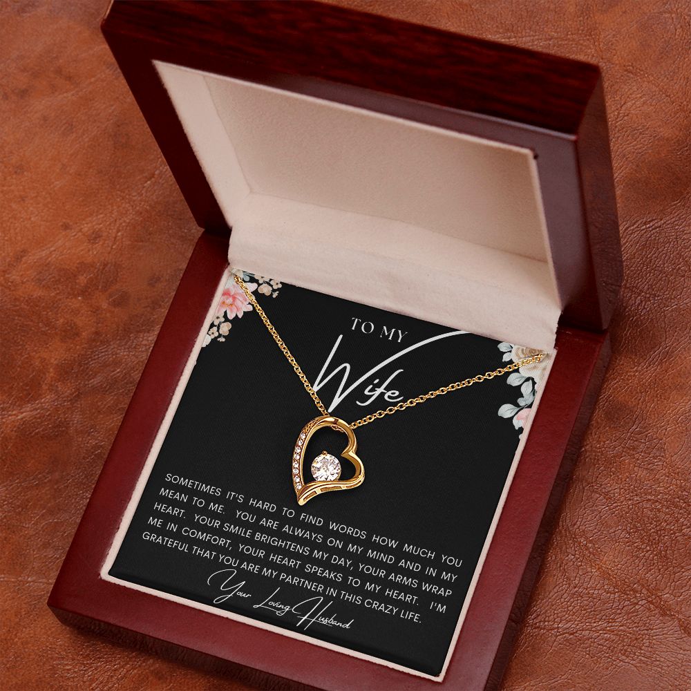 TO MY WIFE | Forever Love Necklace | PARTNER IN LIFE