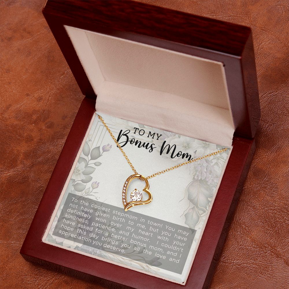 To My Bonus Mom | Forever Love Necklace