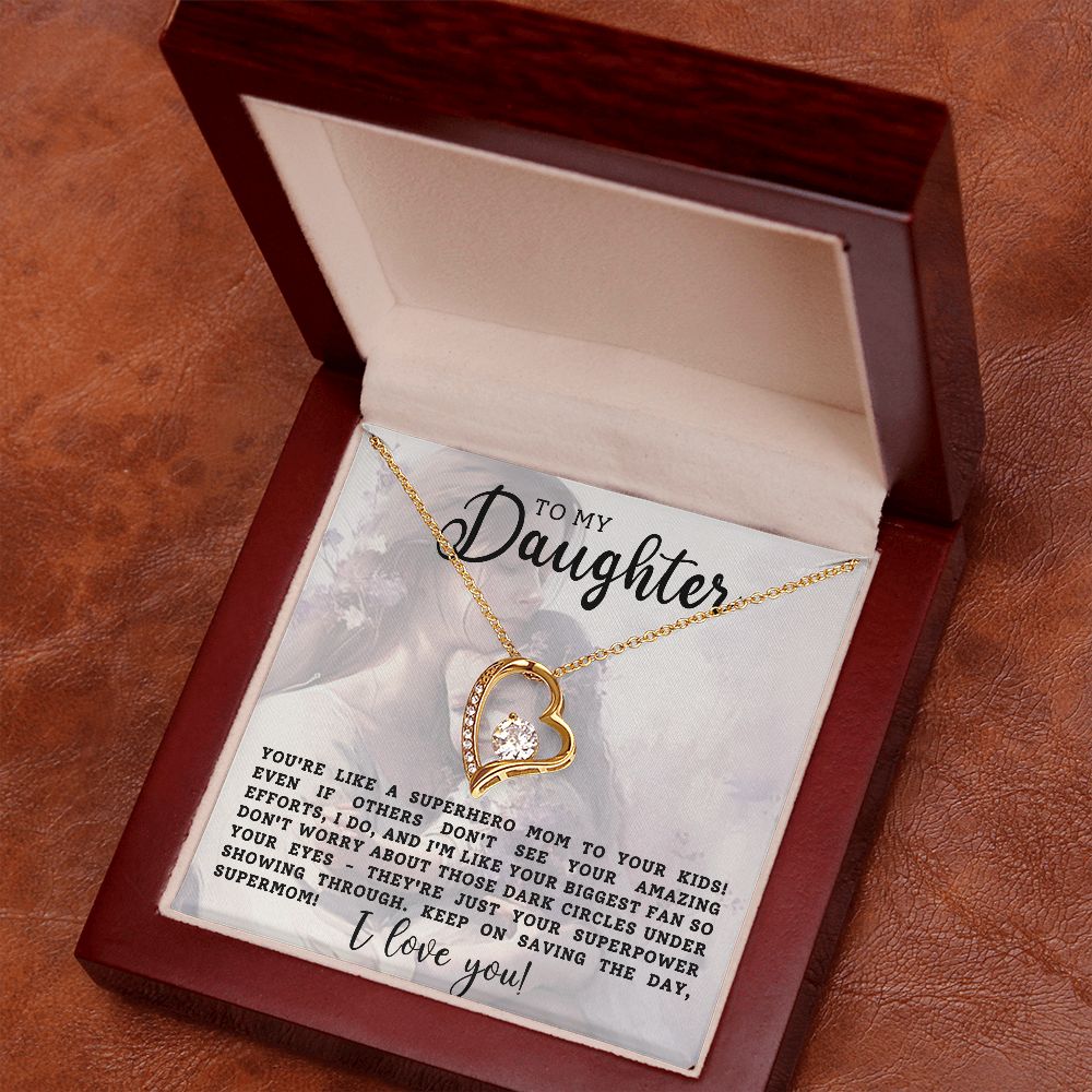 To My Daughter | Forever Love Necklace
