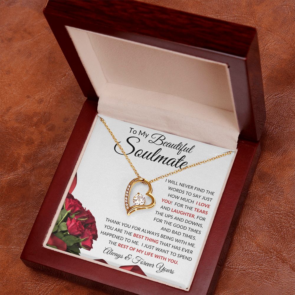 To My Beautiful Soulmate | Forever Love Necklace | Find The Words to Say