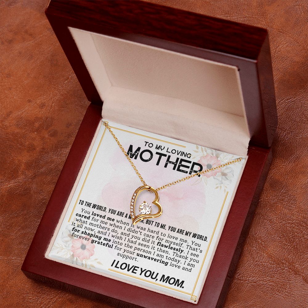 To My Loving Mother | Forever Love Necklace