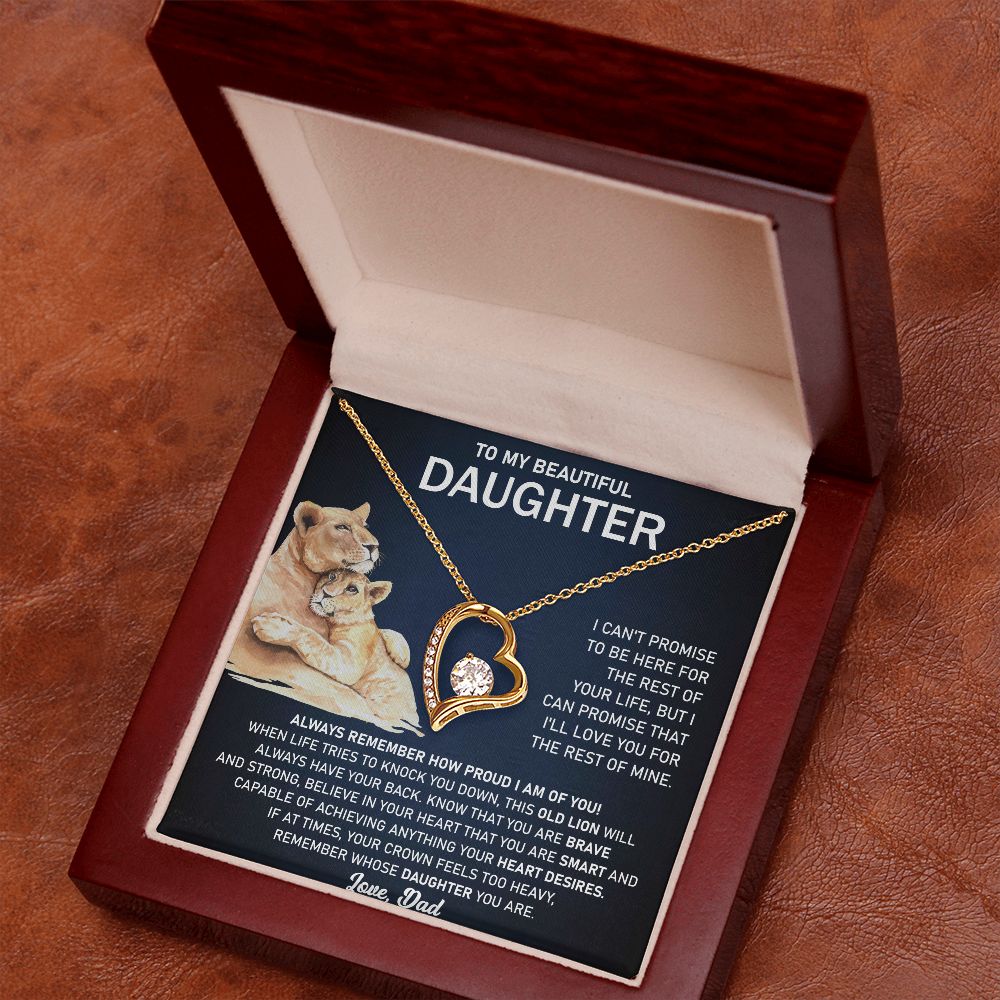 TO MY BEAUTIFUL DAUGHTER | Daughter Birthday, Gift From Dad, Dad To Daughter Gift, Daughter Father Gift