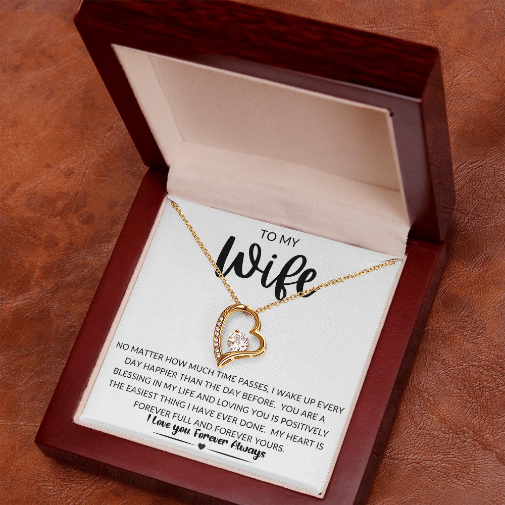 TO MY WIFE | Forever Love Necklace | BLESSING IN MY LIFE