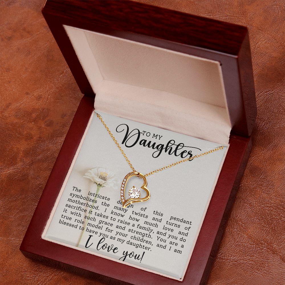 To My Daughter | Forever Love Necklace