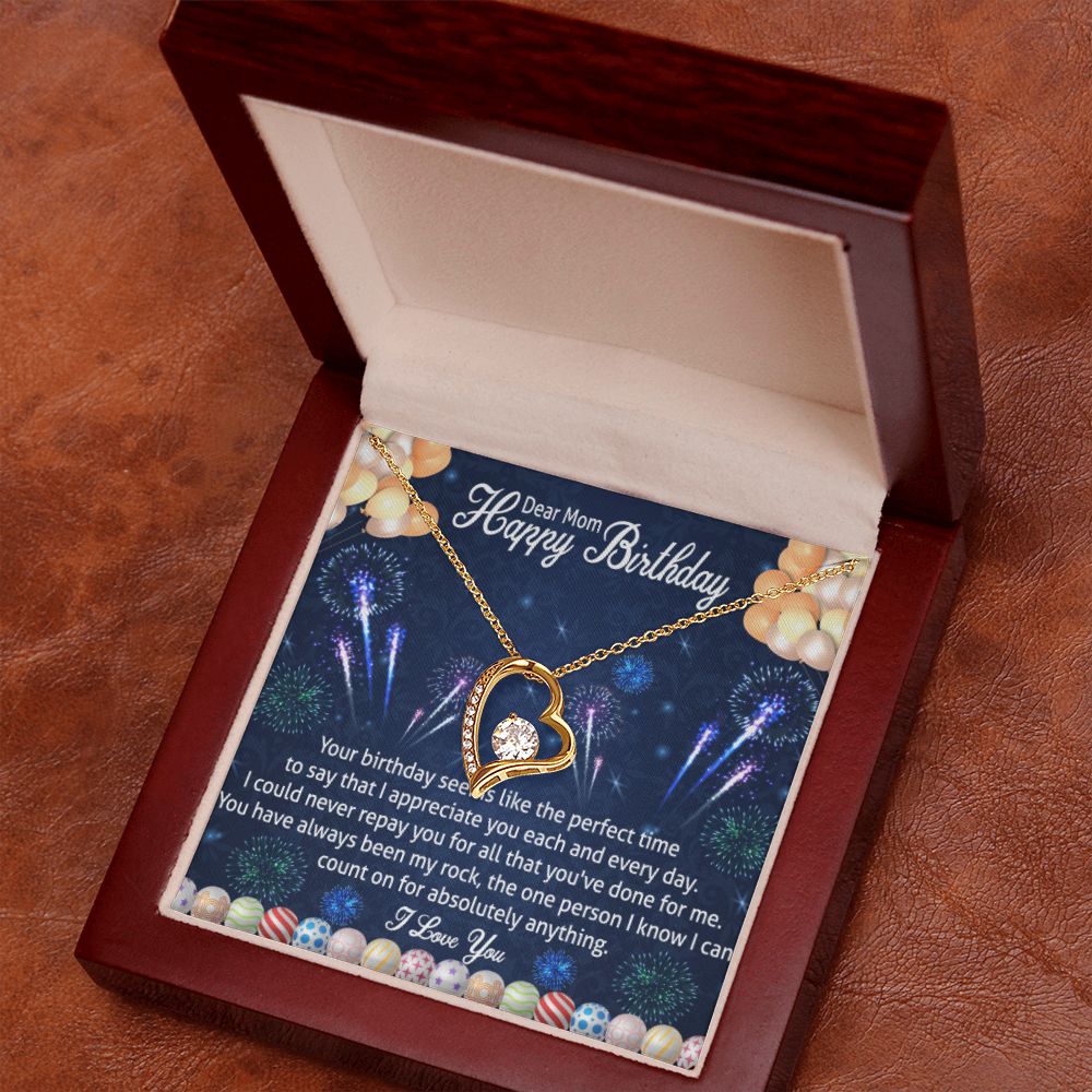 Dear Mom Happy Birthday | Mom Birthday Gift, Gift From Daughter, Gift From Son