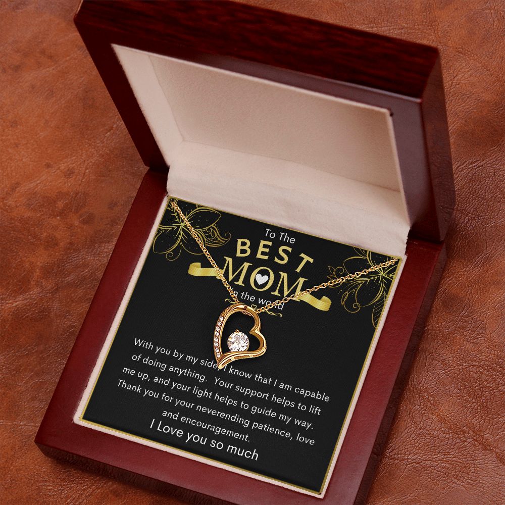 To the Best Mom in the World | Forever Love Necklace