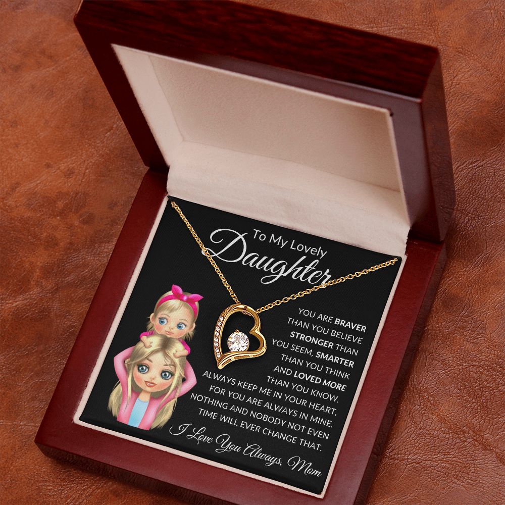 To My Daughter | Forever Love Necklace