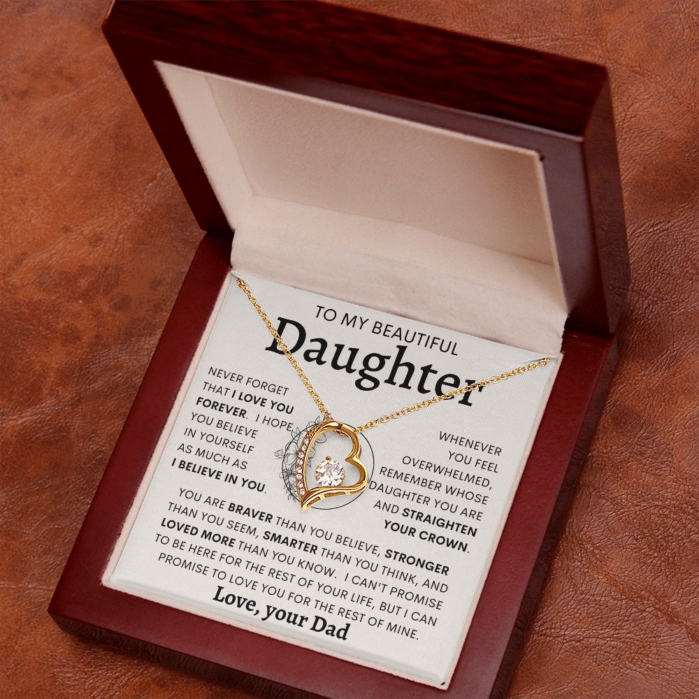 TO MY BEAUTIFUL DAUGHTER | Gift For Daughter, Birthday Gift, To My Daughter Gift, Daughter Birthday