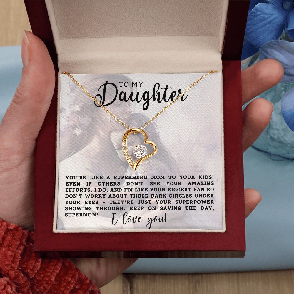 To My Daughter | Forever Love Necklace