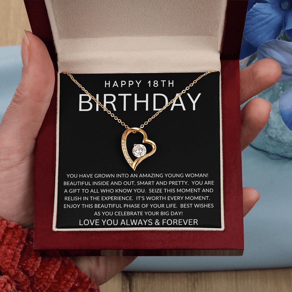 Happy 18th Birthday | Forever Love Necklace