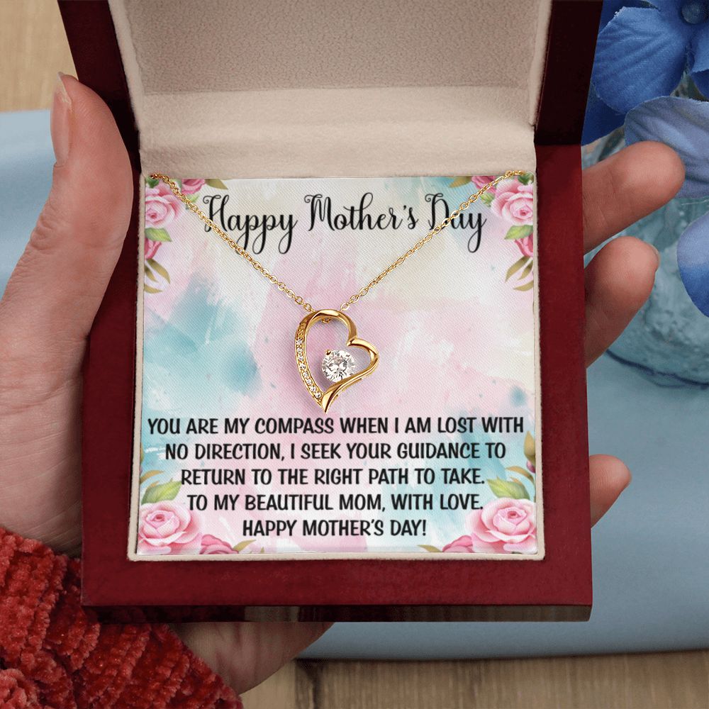 Happy Mother's Day | Mothers Day Gifts, Gift From Daughter, Necklace For Mom, Mom Birthday Gift