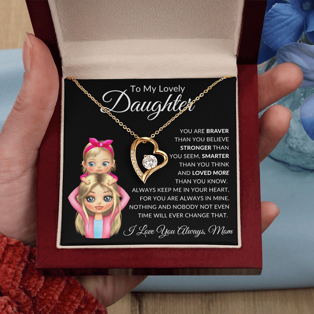 To My Daughter | Forever Love Necklace