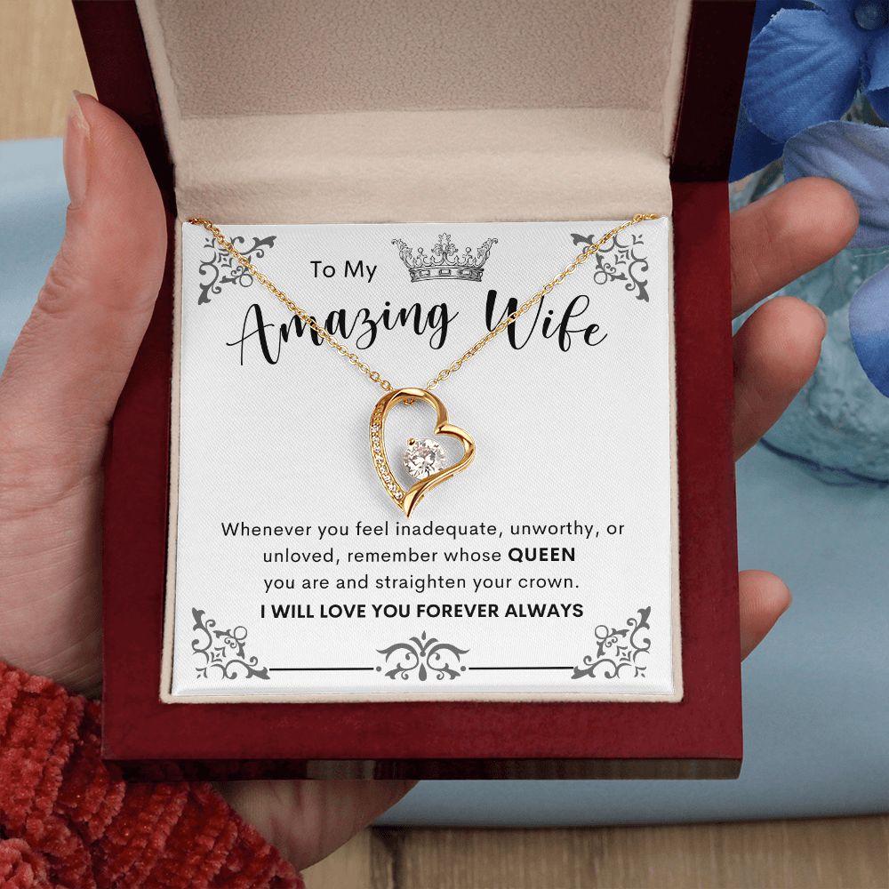 To My Amazing Wife | Forever Love Necklace