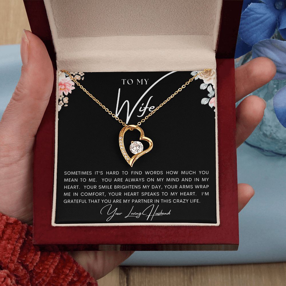 TO MY WIFE | Forever Love Necklace | PARTNER IN LIFE
