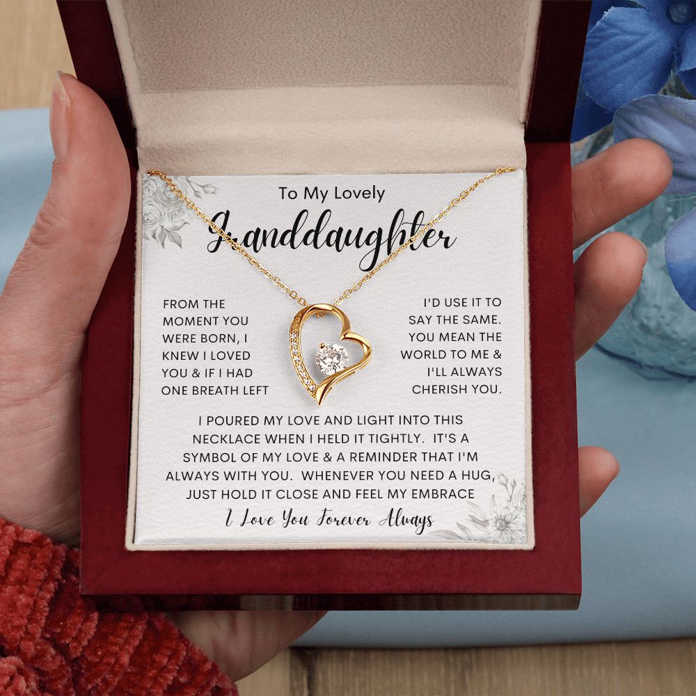 To My Granddaughter | Forever Love Necklace