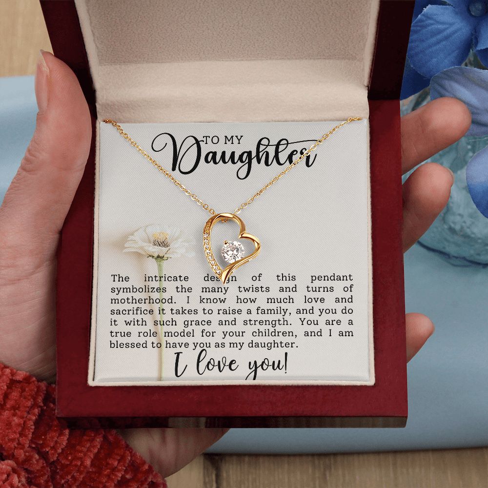 To My Daughter | Forever Love Necklace