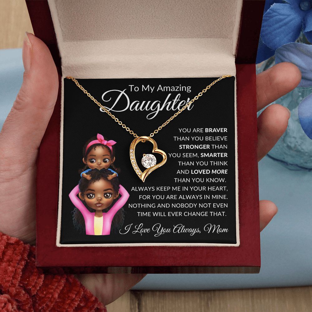 To My Amazing Daughter | Forever Love Necklace