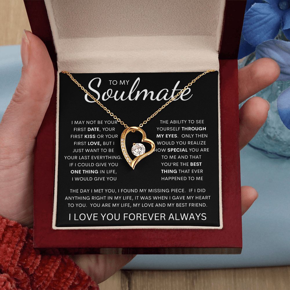 To My Soulmate | Forever Love Necklace