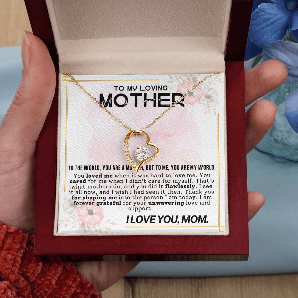 To My Loving Mother | Forever Love Necklace