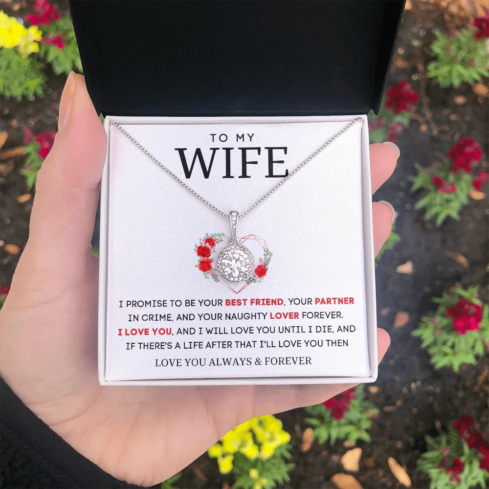 TO  MY WIFE | Eternal Hope Necklace | BEST FRIEND PARTNER
