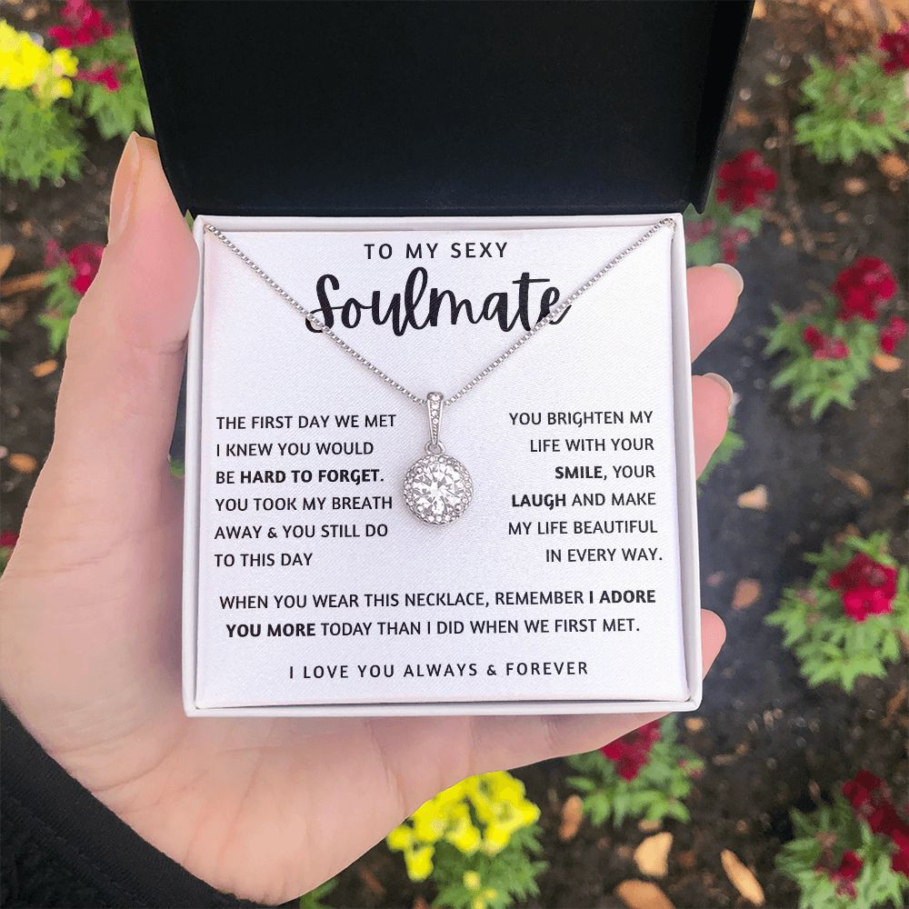 TO MY SEXY SOULMATE | Eternal Hope Necklace | To My Soulmate, Gift for soulmate, Anniversary gift, Girlfriend necklace, Gift for wife, Birthday gift