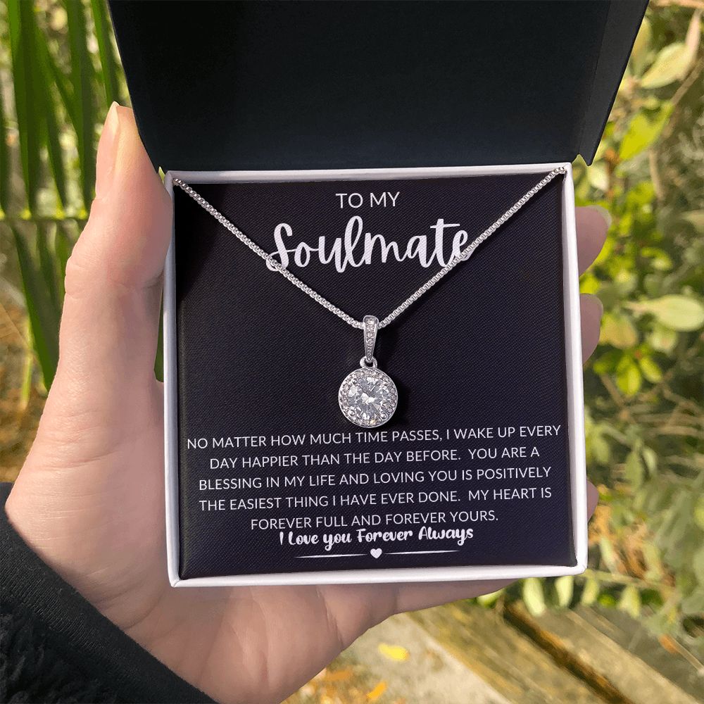 TO MY SOULMATE | Eternal Hope Necklace | To My Soulmate, Gift for soulmate, Anniversary gift, Girlfriend necklace, Gift for wife, Birthday gift