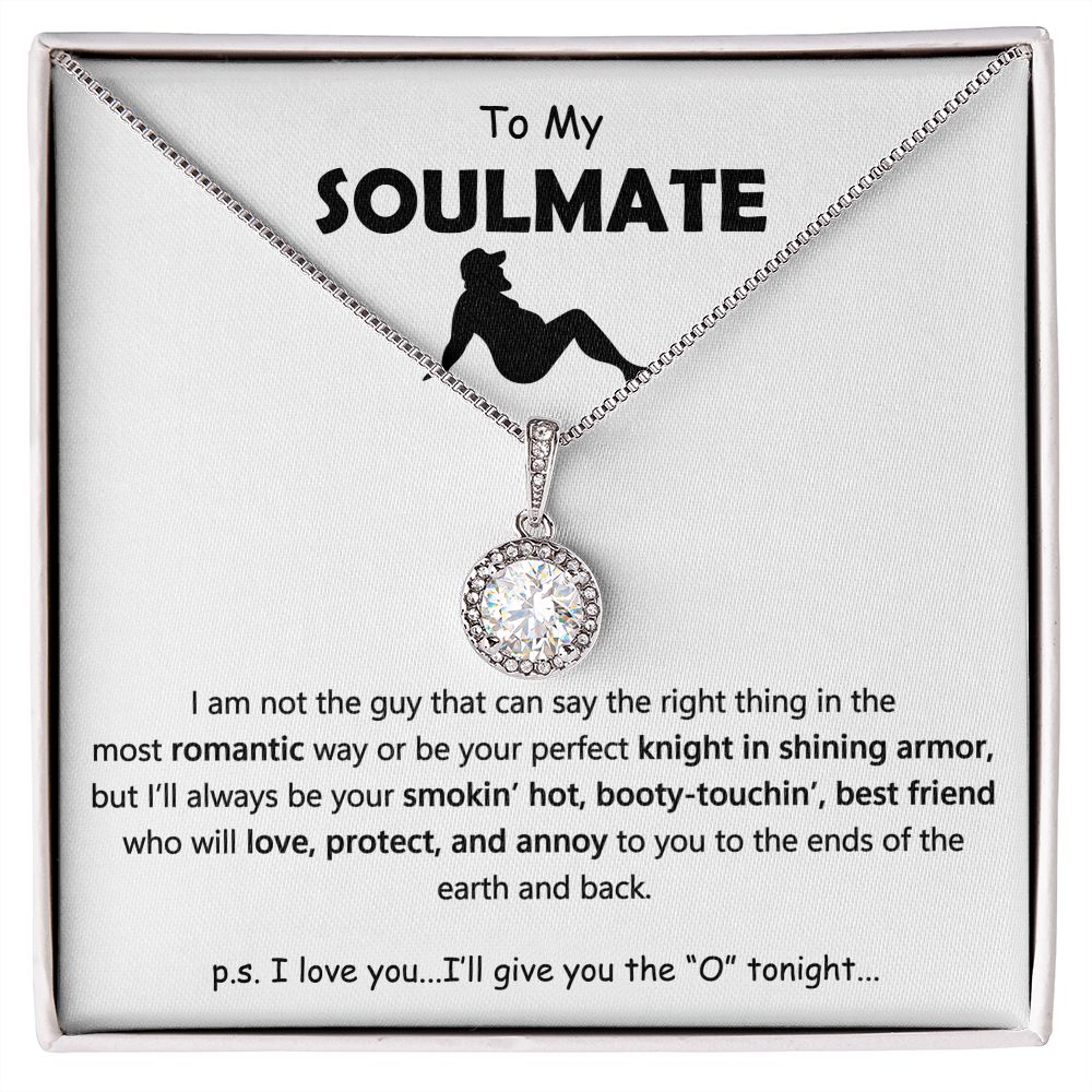 TO M Y SOULMATE | Eternal Hope Necklace | Soulmate necklace, Soulmate gift, Anniversary gift, Wife necklace, Gift for her