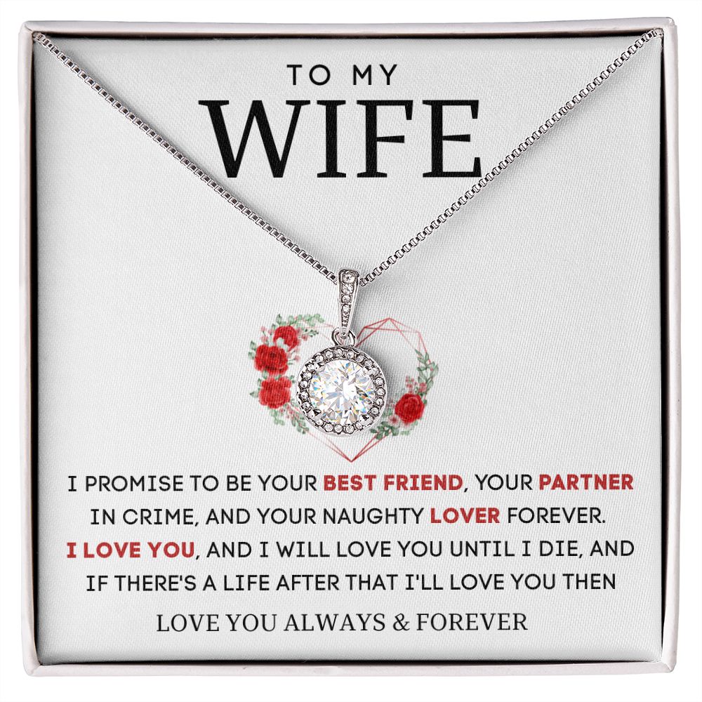TO  MY WIFE | Eternal Hope Necklace | BEST FRIEND PARTNER