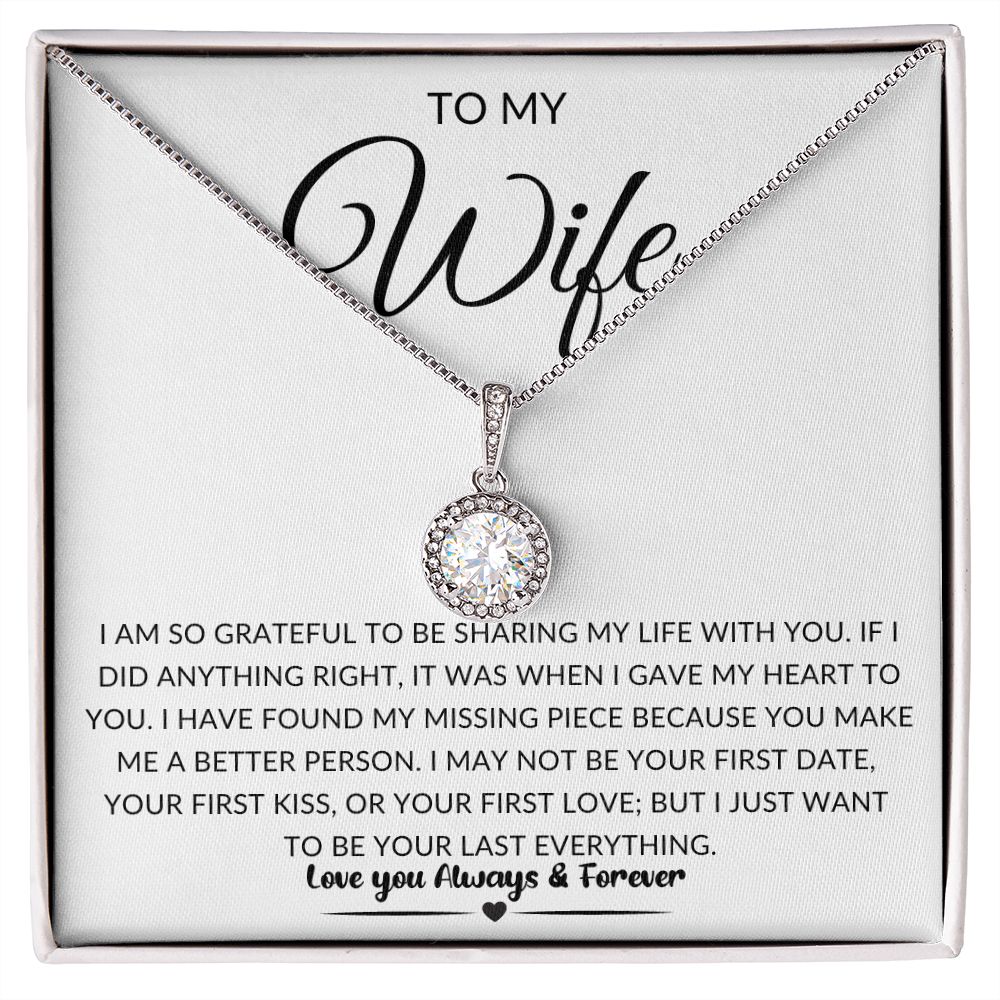 TO MY WIFE | Eternal Hope Necklace | FIRST DATE FIRST KISS