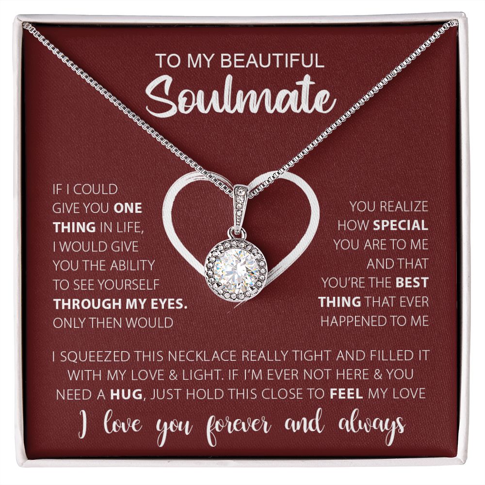 MY BEAUTIFUL SOULMATE | ETERNAL HOPE | To My Soulmate, Gift for soulmate, Anniversary gift, Gift for wife, Birthday gift