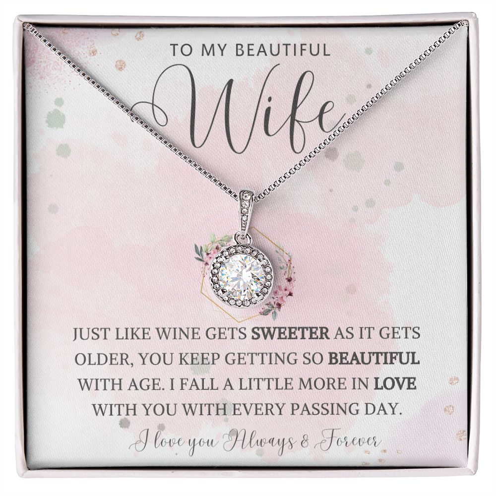 To My Beautiful Wife | Eternal Hope Necklace | So Beautiful