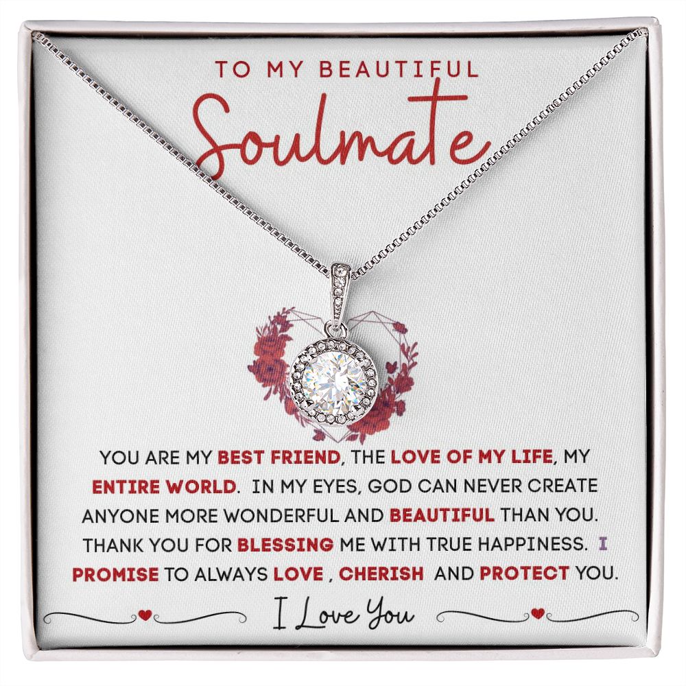 To My Beautiful Soulmate | Eternal Hope Necklace | You Are My Best Friend