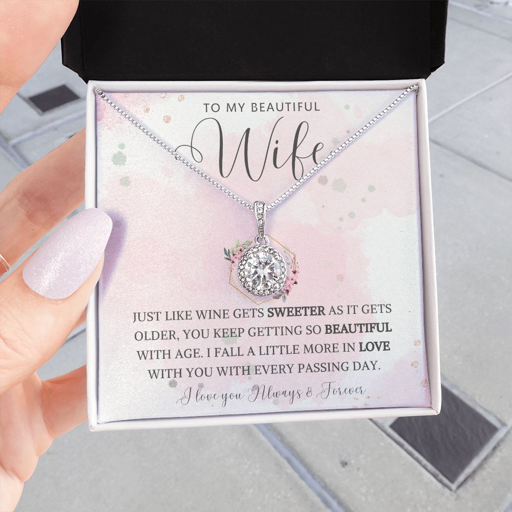 To My Beautiful Wife | Eternal Hope Necklace | So Beautiful