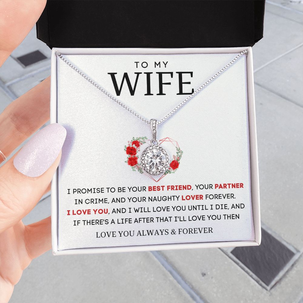 TO  MY WIFE | Eternal Hope Necklace | BEST FRIEND PARTNER
