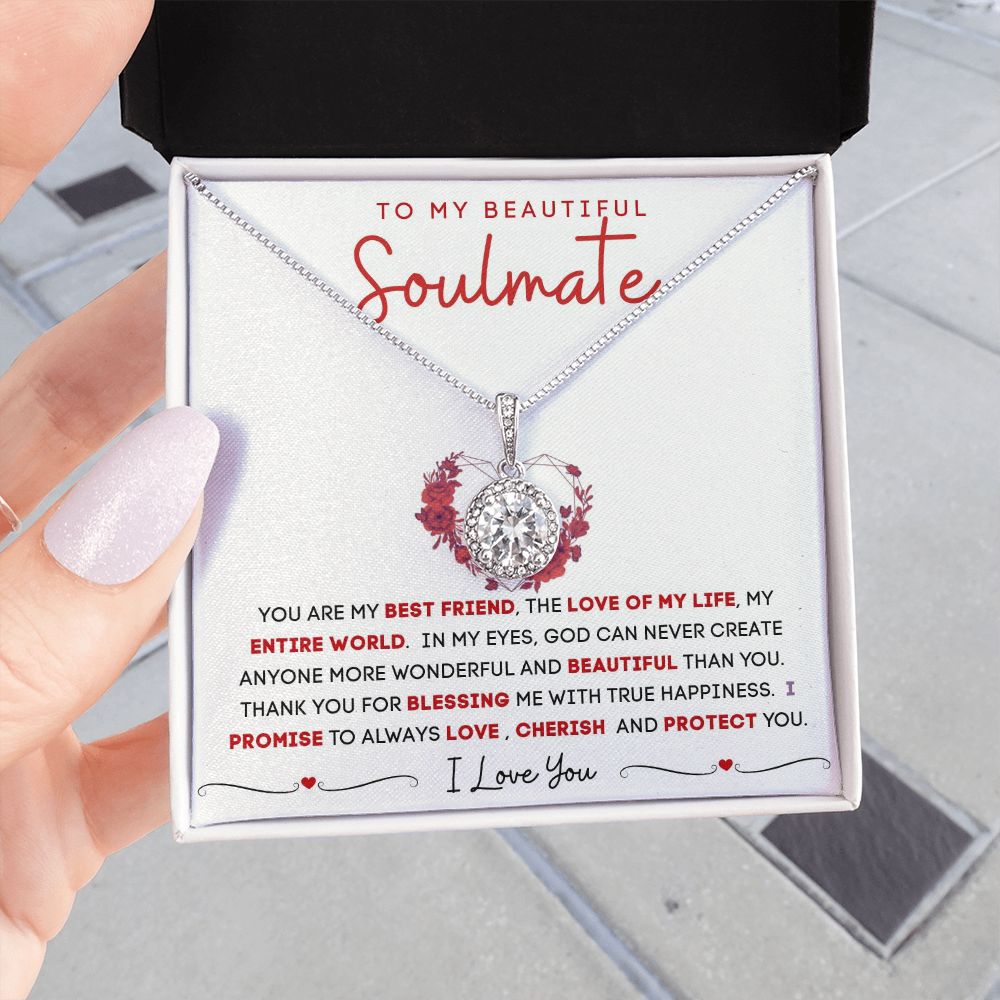 To My Beautiful Soulmate | Eternal Hope Necklace | You Are My Best Friend