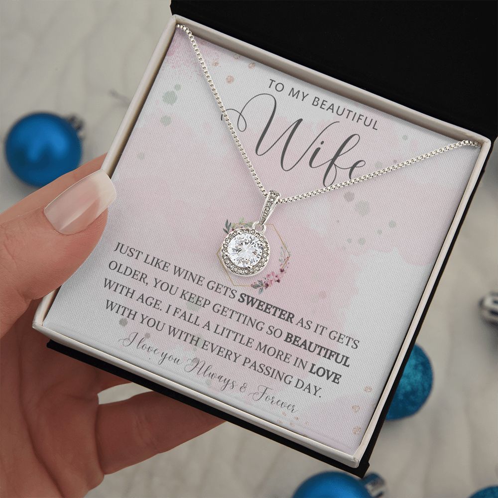 To My Beautiful Wife | Eternal Hope Necklace | So Beautiful