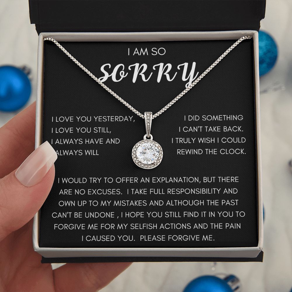 I AM SORRY | ETERNAL HOPE NECKLACE | I LOVE YOU STILL