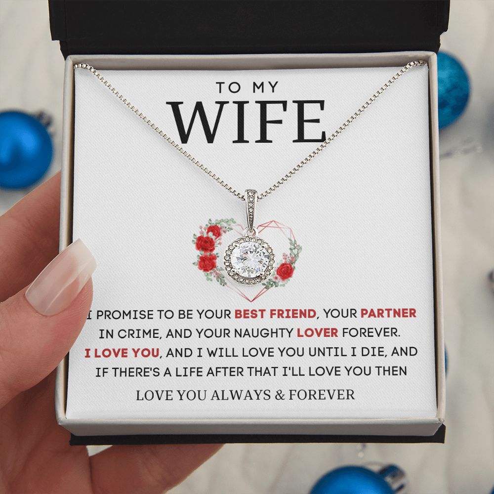TO  MY WIFE | Eternal Hope Necklace | BEST FRIEND PARTNER