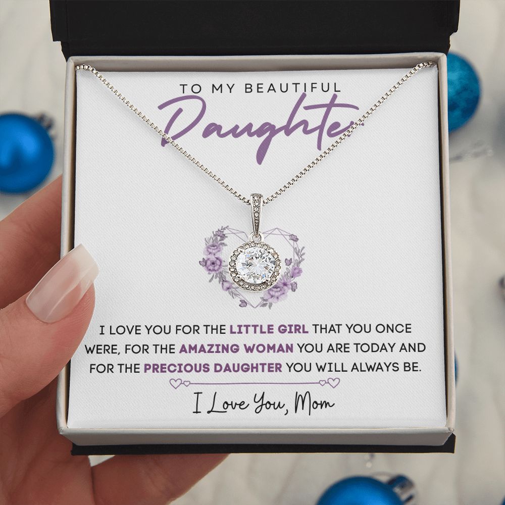 To My Beautiful Daughter | Eternal Hope Necklace | Precious Daughter