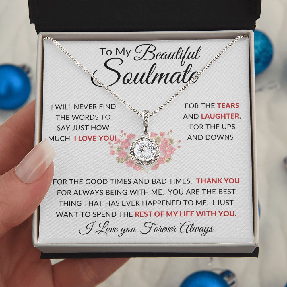 To My Beautiful Soulmate | Eternal Hope Necklace | I Will Never Find