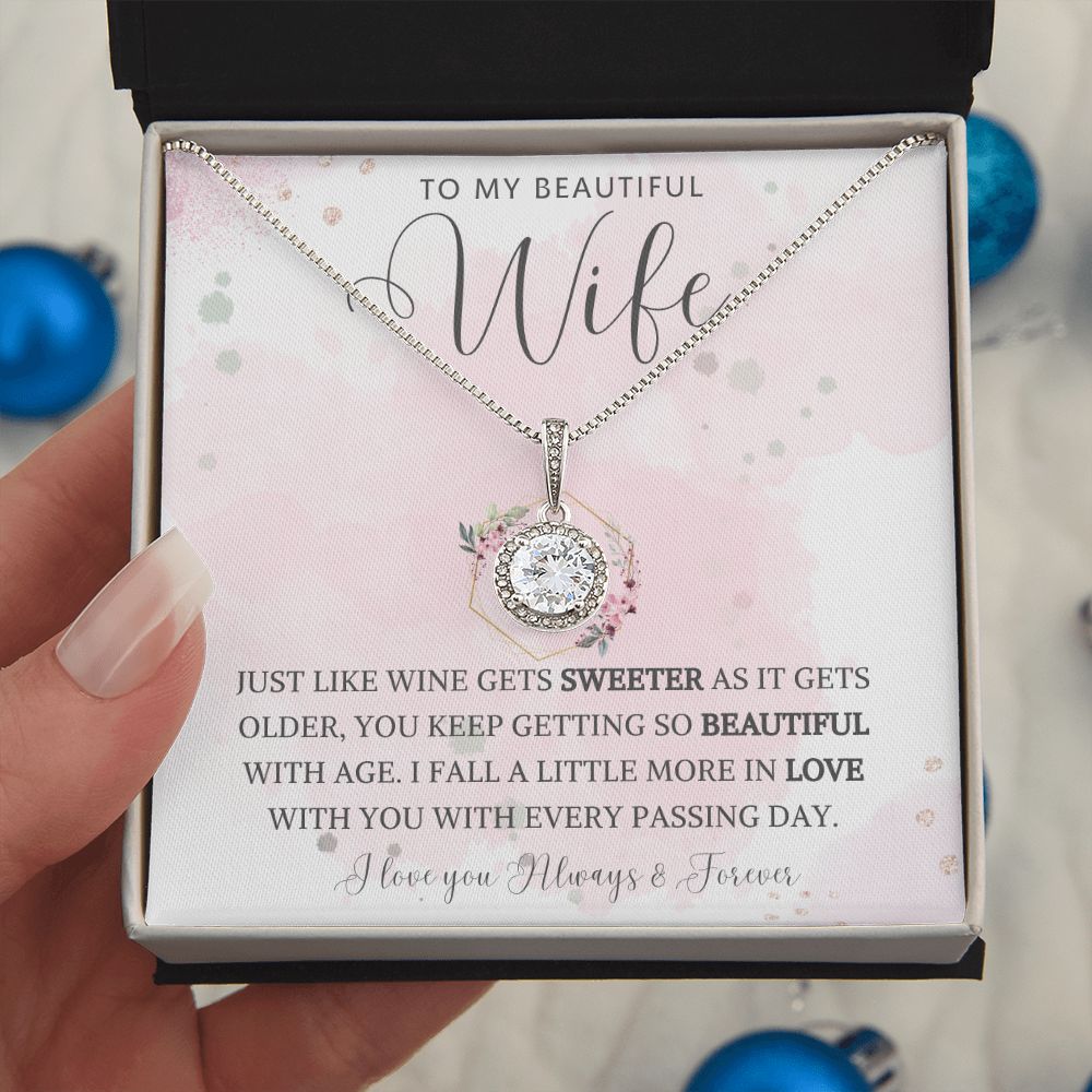 To My Beautiful Wife | Eternal Hope Necklace | So Beautiful