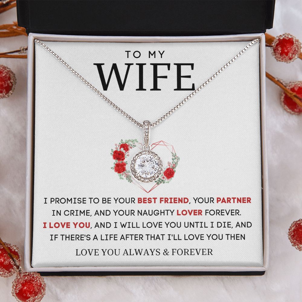 TO  MY WIFE | Eternal Hope Necklace | BEST FRIEND PARTNER