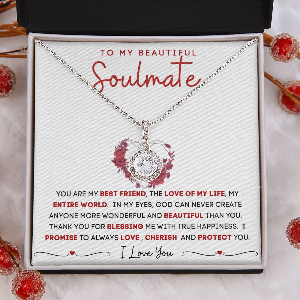 To My Beautiful Soulmate | Eternal Hope Necklace | You Are My Best Friend