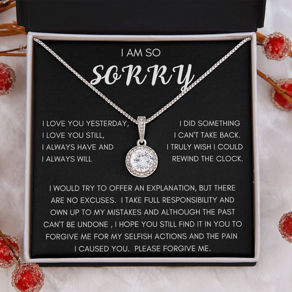 I AM SORRY | ETERNAL HOPE NECKLACE | I LOVE YOU STILL