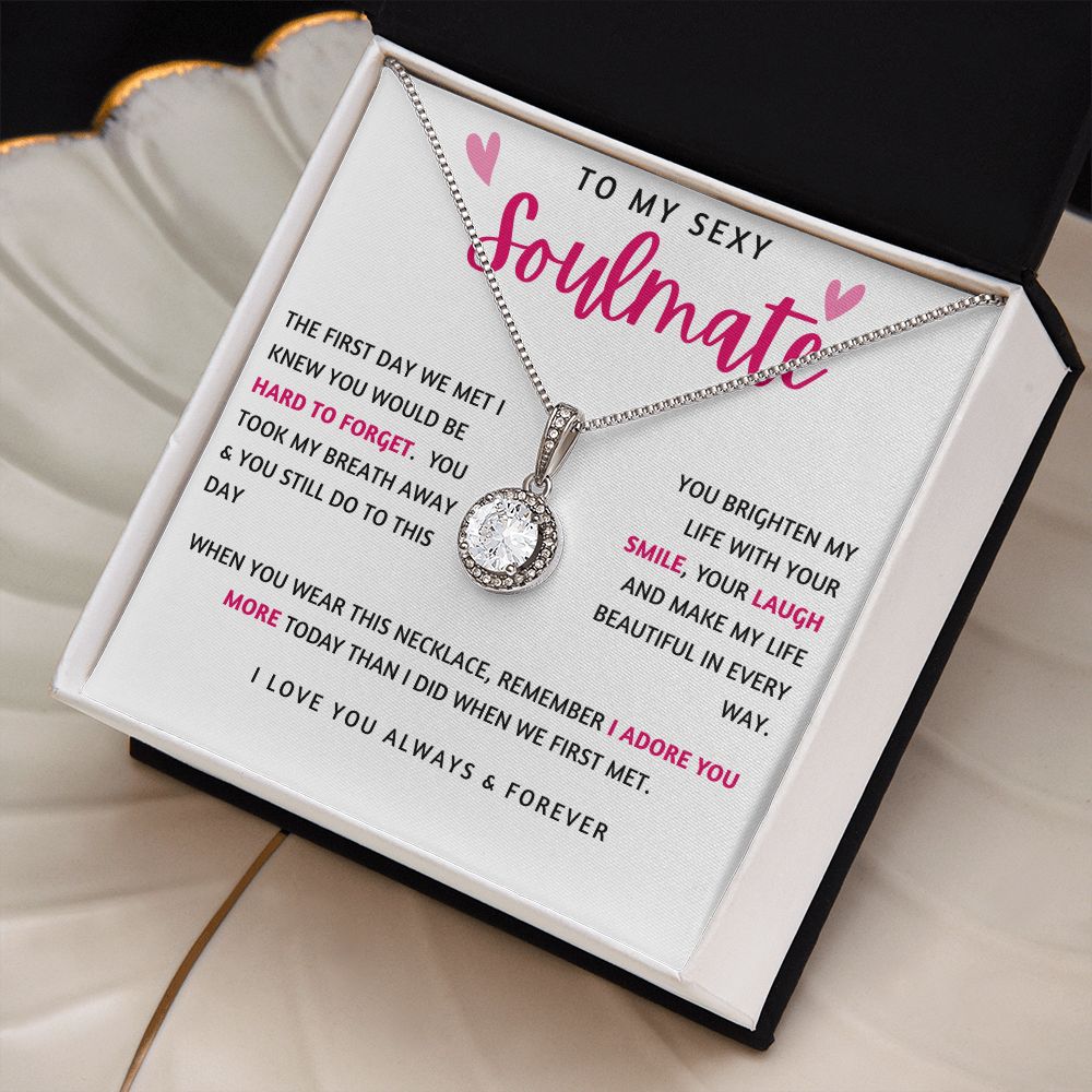 TO MY SEXY SOULMATE | Eternal Hope Necklace | To My Soulmate, Gift for soulmate, Anniversary gift, Girlfriend necklace, Gift for wife, Birthday gift