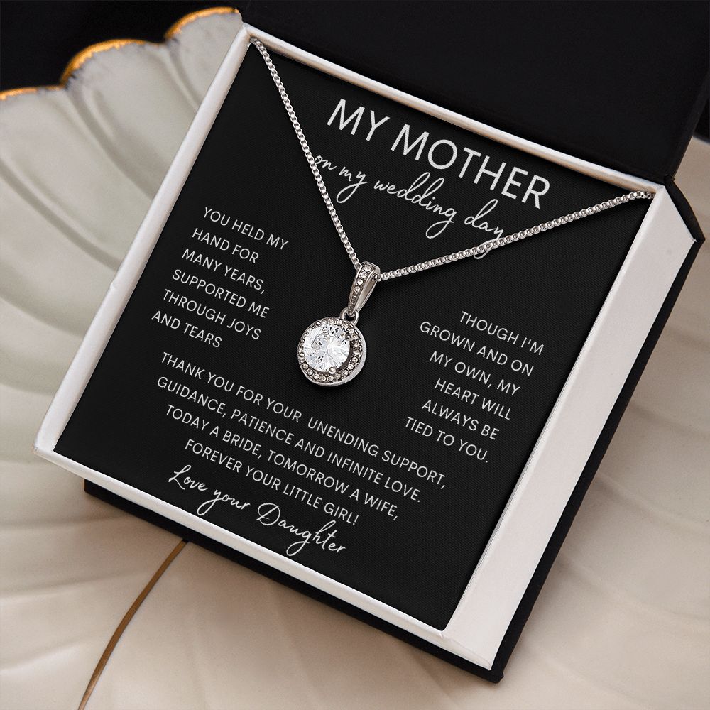 MY MOTHER | Eternal Hope Necklace | Mom Birthday Gift, Gift From Daughter, Mother Daughter Gift, Necklace For Mom, Mom Gift From Son