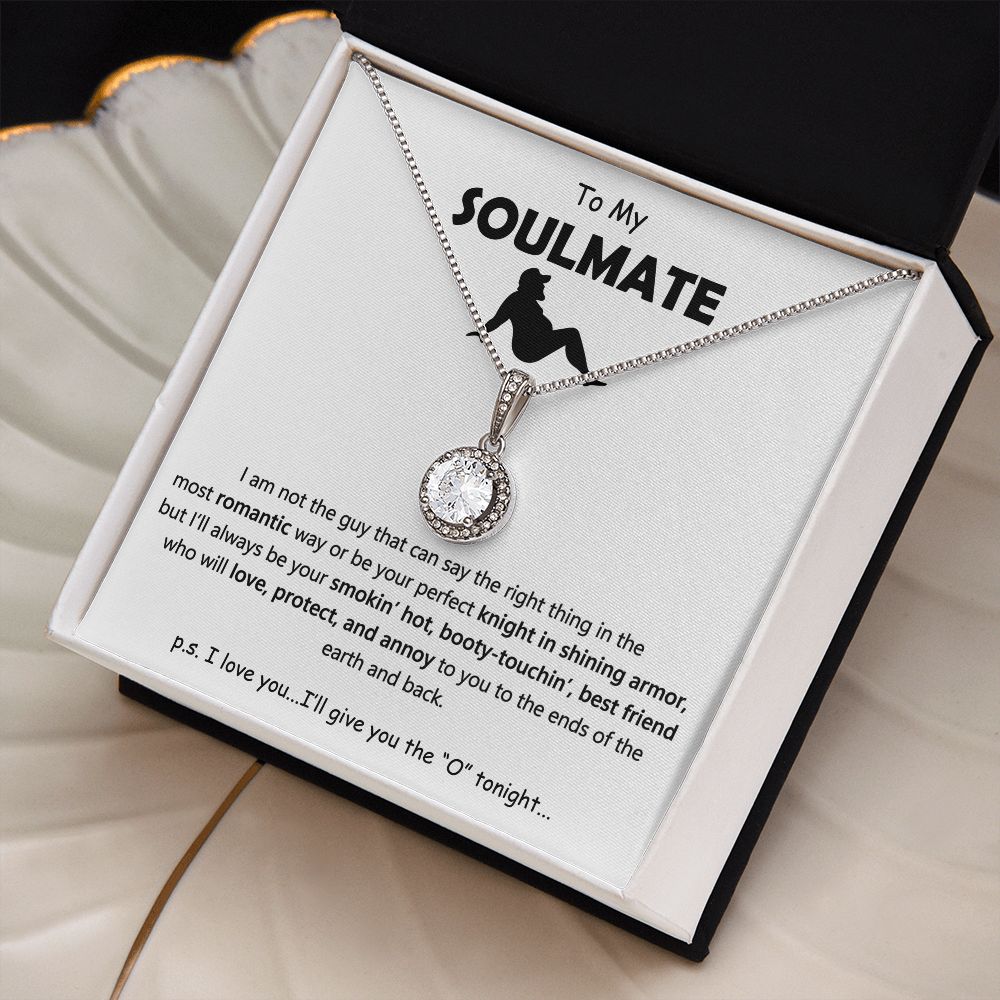 TO M Y SOULMATE | Eternal Hope Necklace | Soulmate necklace, Soulmate gift, Anniversary gift, Wife necklace, Gift for her