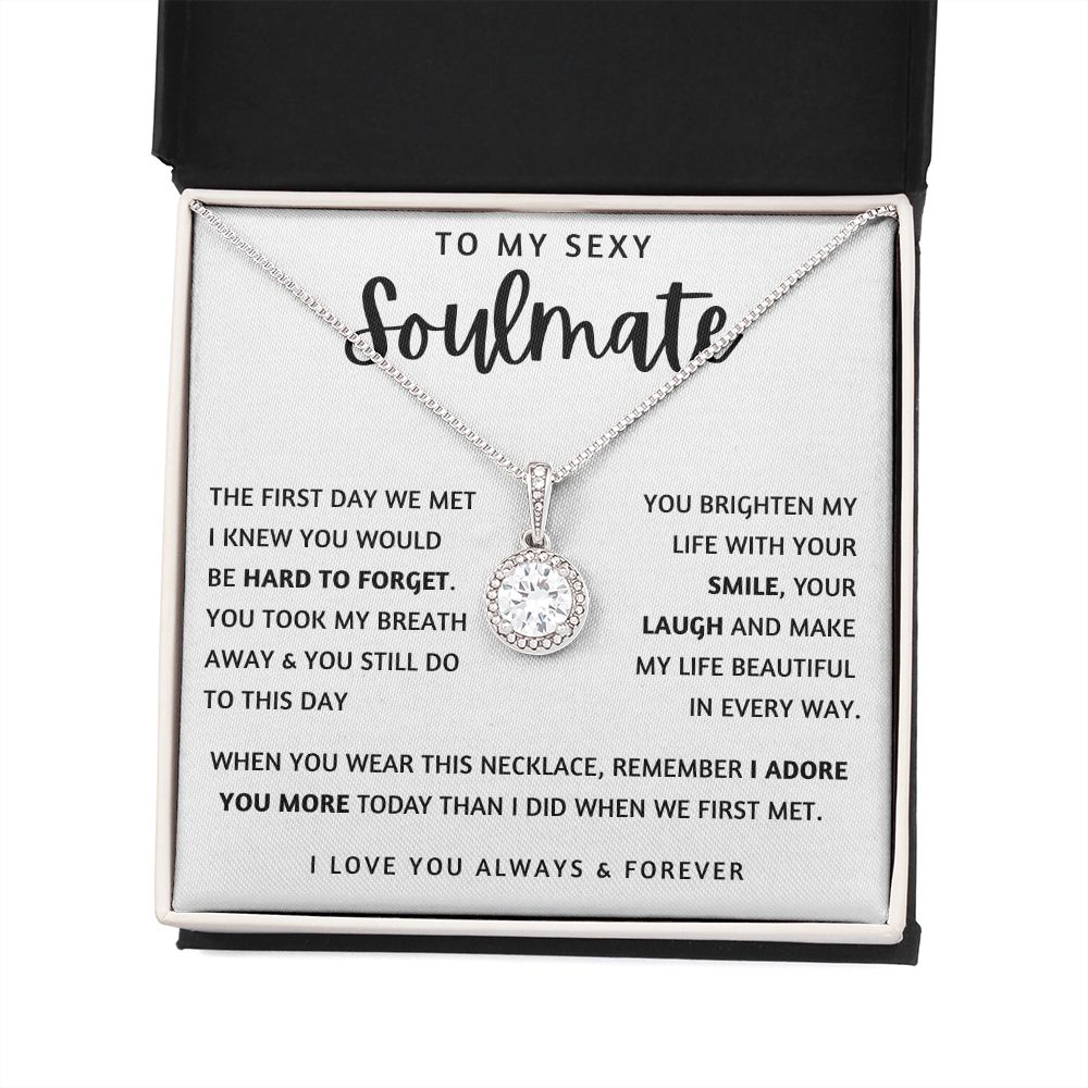 TO MY SEXY SOULMATE | Eternal Hope Necklace | To My Soulmate, Gift for soulmate, Anniversary gift, Girlfriend necklace, Gift for wife, Birthday gift