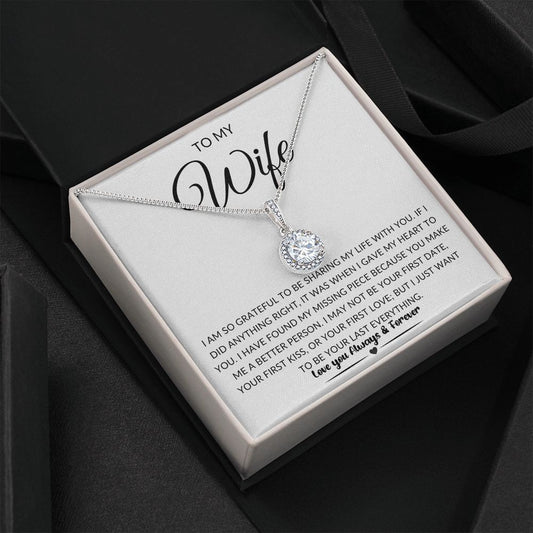 TO MY WIFE | Eternal Hope Necklace | FIRST DATE FIRST KISS